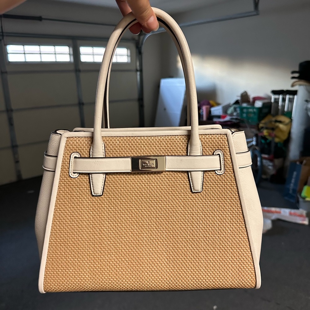 Kate Spade Lucia Straw Bag